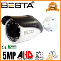 Besta 5 MP 4K 1440P 24 SMD LED AHD Bullet Güvenlik Kamerası BT-5062