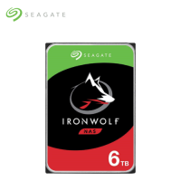 Seagate 3.5" 6 TB IronWolf ST6000VN001 5400 RPM SATA 3.0 Harddisk