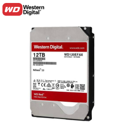 Western Digital WD120EFAX 3.5" 12 TB WD Red NAS SATA3 HDD