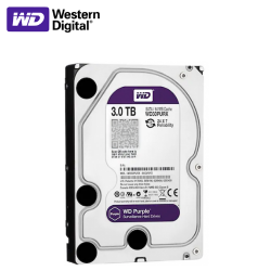Western Digital 3.5" 3 TB Purple WD30PURX SATA 3.0 5400 RPM Hard Disk