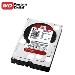 Western Digital 3.5" 6 TB Red Nas WD60EFRX SATA 3.0 5400 RPM Hard Disk