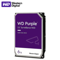 Western Digital 6 TB 3.5" Purple WD63PURZ SATA 3.0 5400 RPM Harddisk