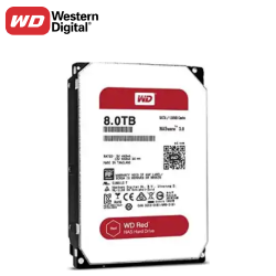 Western Digital WD80EFRX Red 8TB HDD 5400RPM SATA 6gb/sn (NAS) sabit disk